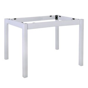 ΚΑΦΕΝΕΙΟΥ Πόδι Τραπεζιού Οξιά, για Επιφάνεια 70x110cm, Βαφή Εμποτισμού Λάκα Άσπρο, Λυόμενο