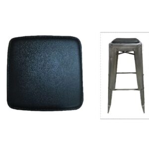 RELIX Κάθισμα για Σκαμπό, Pvc Μαύρο (Μαγνητικό)