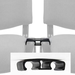 SIGMA Σύνδεσμος ένωσης Στοιβαζόμενων Καρεκλών, Πλαστικό σε χρώμα Μαύρο