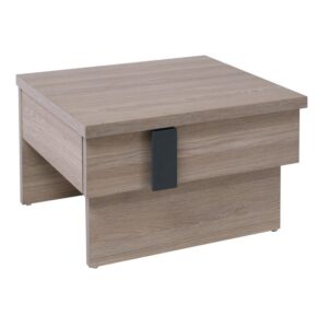 SUITE Κομοδίνο με 1 Συρτάρι, Απόχρωση Sonoma