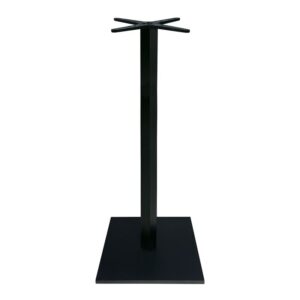 PRATO-W Βάση Τραπεζιού BAR 45x45cm H.93cm Μέταλλο Βαφή Μαύρο με Ρεγουλατόρο / 12,50Kg
